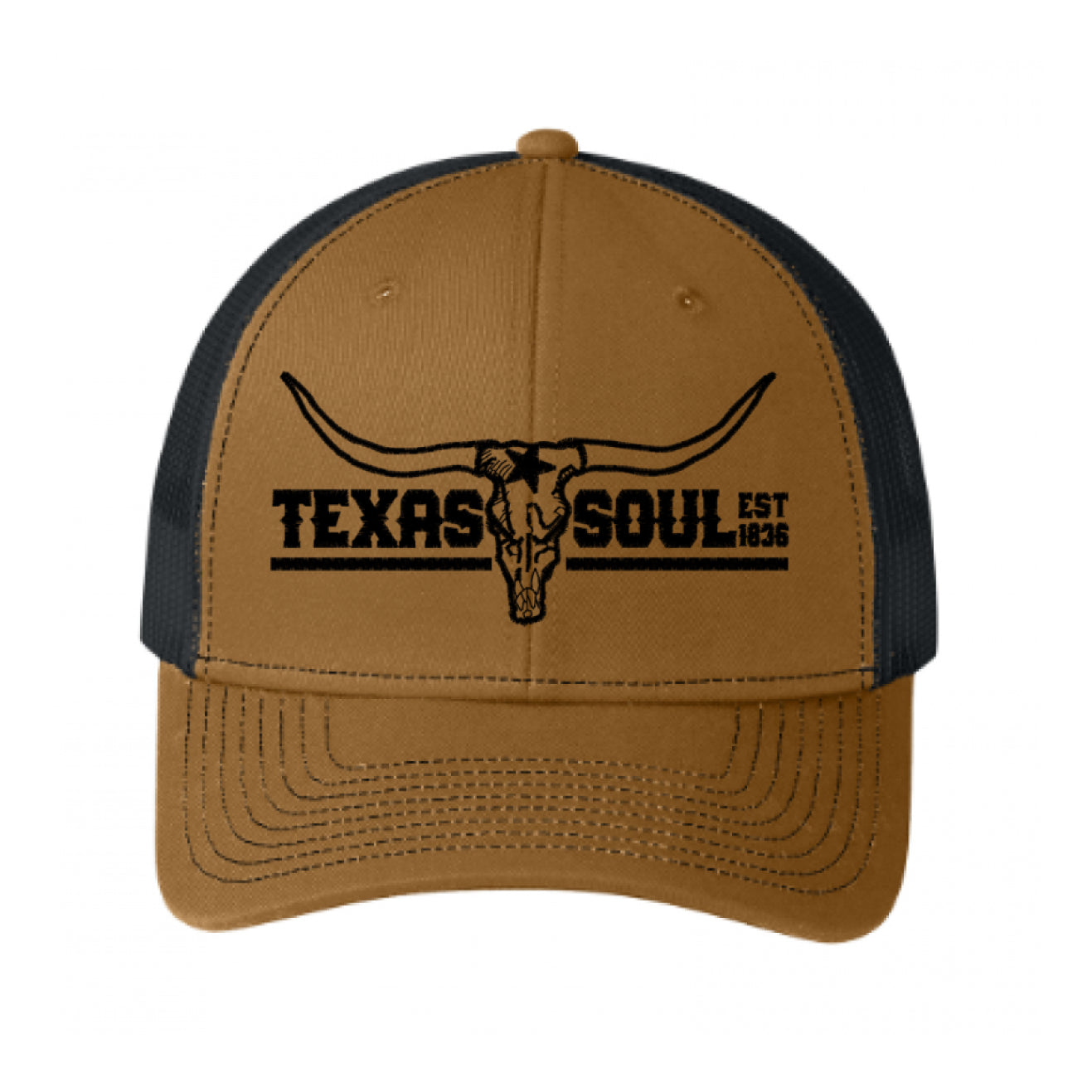 Texas Soul Duck Brown/Black Trucker